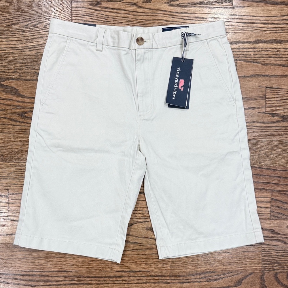 Boys Vineyard Vines Stone Color Breaker Shorts